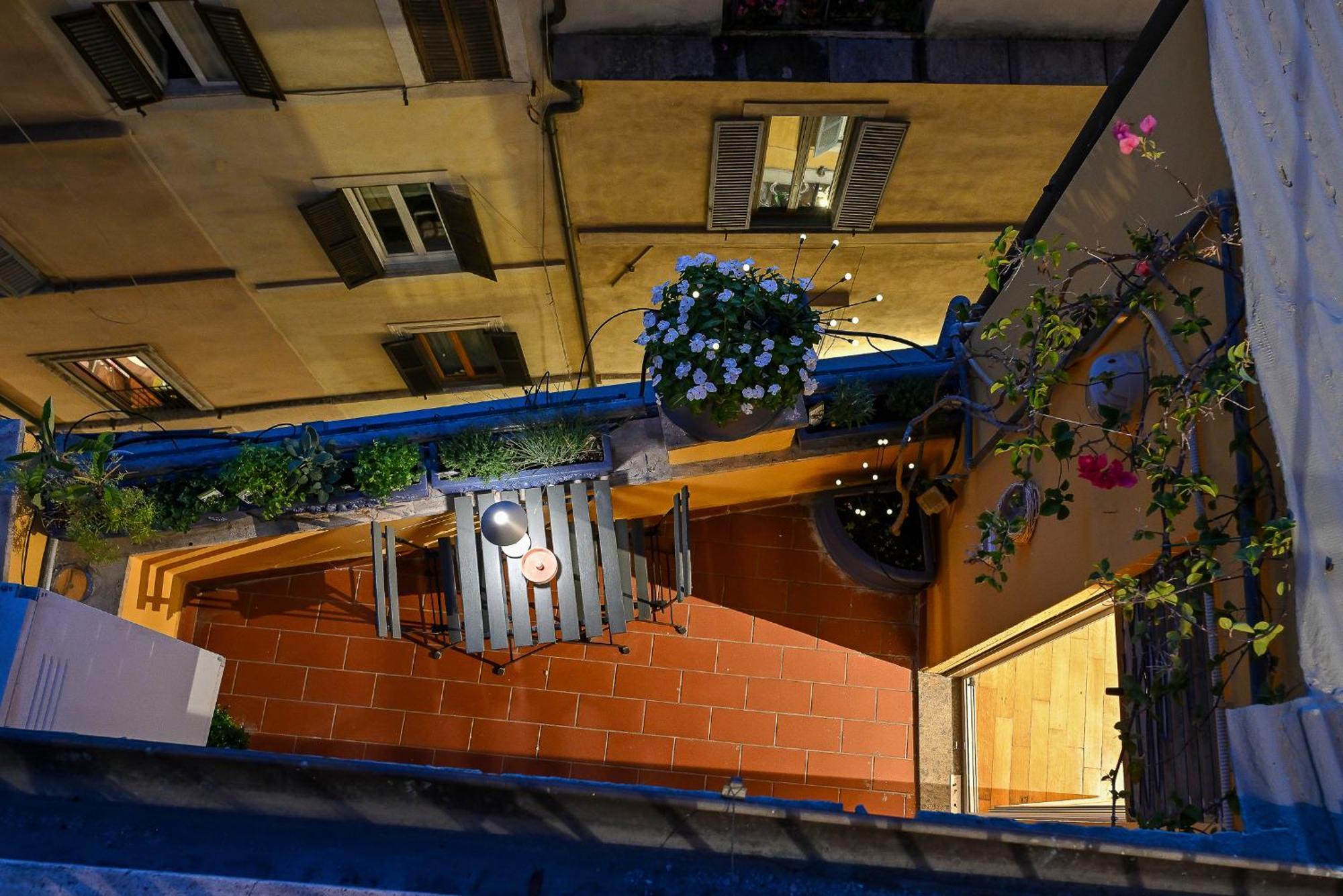 Apartment Navona Design Rooftop Rom