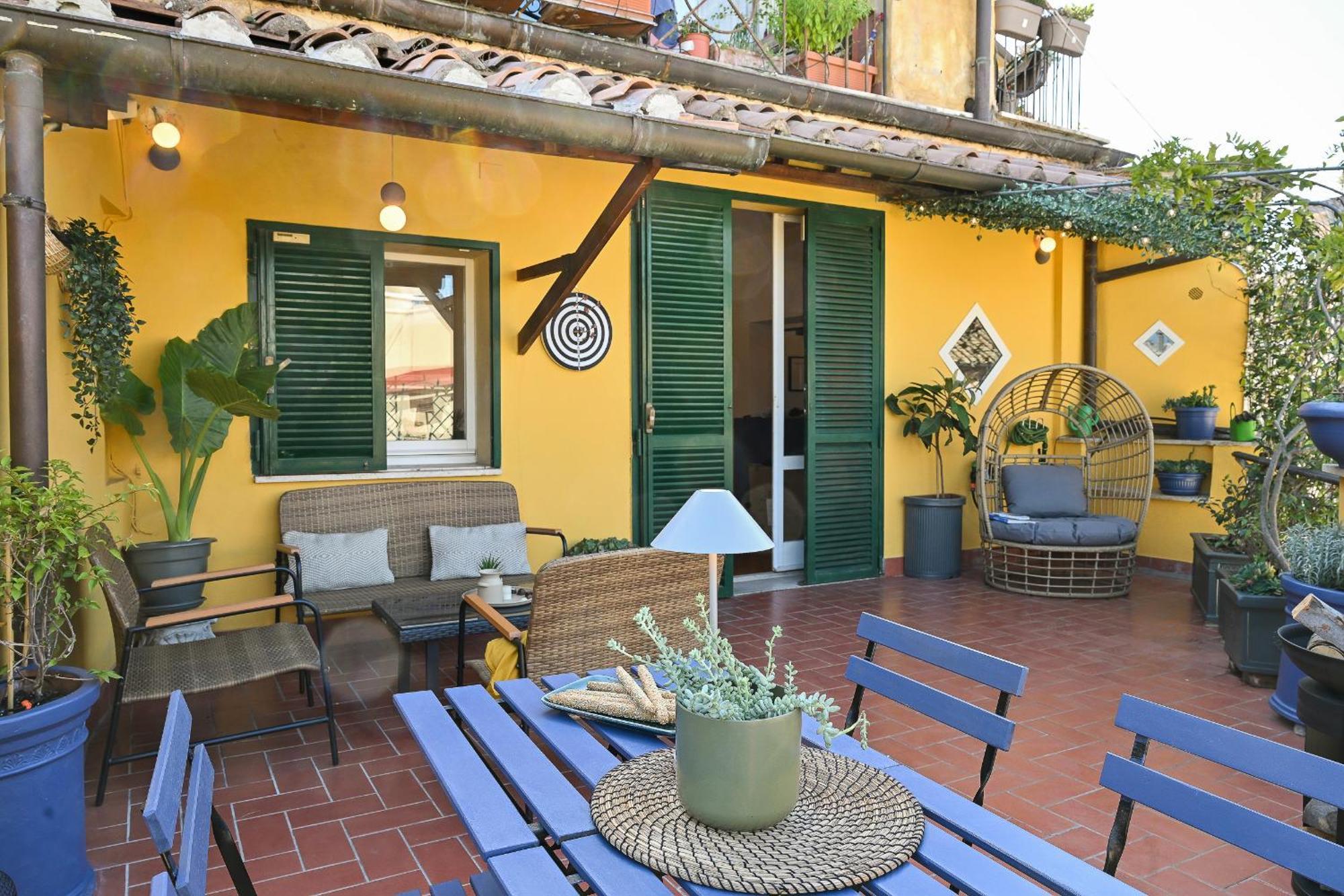 Apartment Navona Design Rooftop
